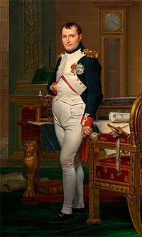 «Jacques-Louis David - The Emperor Napoleon in His Study at the Tuileries - Google Art Project» de Jacques-Louis David - zQEbF0AA9NhCXQ at Google Cultural Institute, zoom level maximum. Disponible bajo la licencia Dominio público vía Wikimedia Commons - h «Jacques-Louis David - The Emperor Napoleon in His Study at the Tuileries - Google Art Project» de Jacques-Louis David - zQEbF0AA9NhCXQ at Google Cultural Institute, zoom level maximum. Disponible bajo la licencia Dominio público vía Wikimedia Commons - h