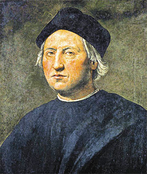 Retratu de Cristóbal Colón