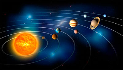 Dibuxu del Sistema Solar