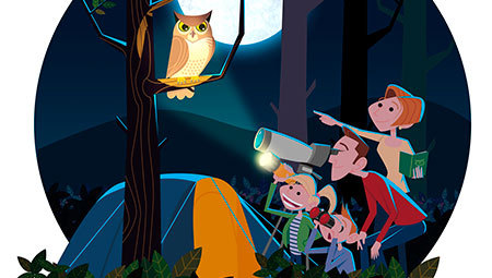 Aventura nocturna en el Botánico