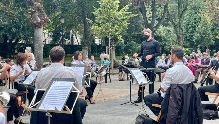 Bailes del Bombé con la Banda de Música Ciudad de Oviedo