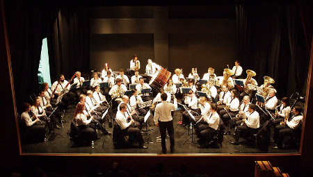 Conciertu de seronda de la Banda de Música de Xixón