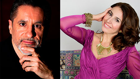 Lola Casariego y Aurelio Viribay