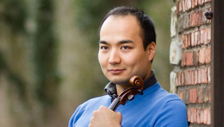 Erzhan Kulibaev (violín) y Danor Quinteros (piano)