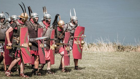 La indumentaria militar de época romana