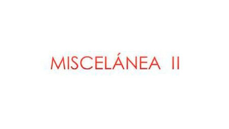 Miscelanea II