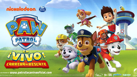 Patrulla canina en vivo: Carrera al rescate