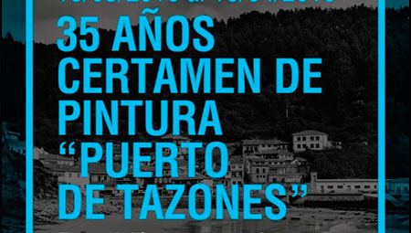 Esposición retrospectiva 35 años del certamen de pintura Puerto de Tazones