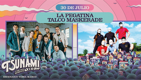 Tsunami Xixón Limited Session: La Pegatina / Talco Maskerade