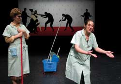 Teatru Kumen estrena "Actu Imprevistu" nel Palacio Valdés d'Avilés