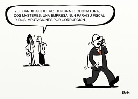 El candidatu