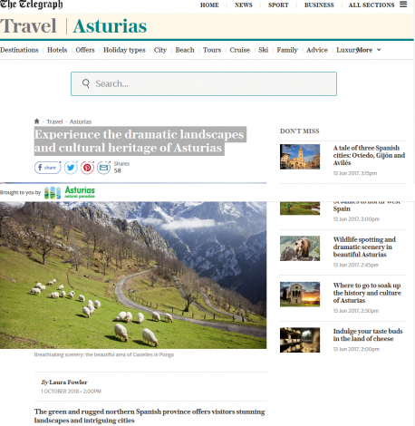 Asturies, protagonista en medios internacionales