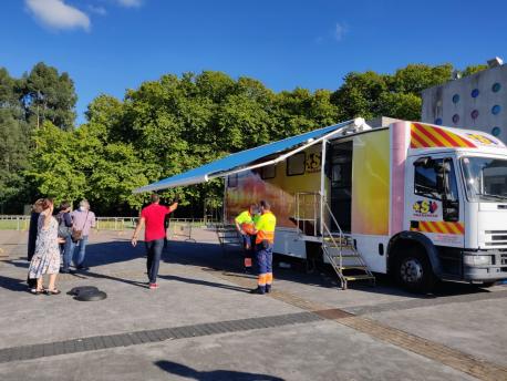 Autocovid en La Madalena