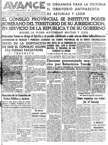 El Conseyu Soberanu d’Asturies y Lleón cumple 80 años