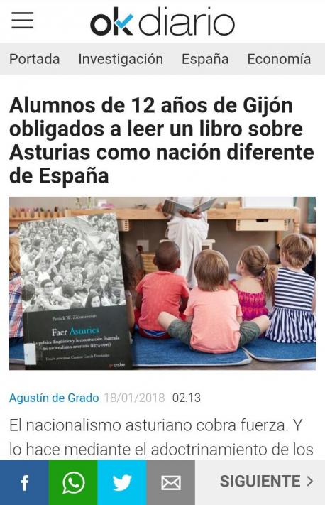 El procesu de creación d’una noticia falsa contra l’asturianu, lo más visto del 2018 n'Asturies.com
