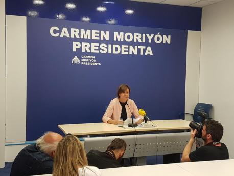 Moriyón, qu'arrenuncia al escañu, cataloga a Foro como "l'únicu partíu rexonalista", con "Asturies nel centru y centraos n'Asturies" 