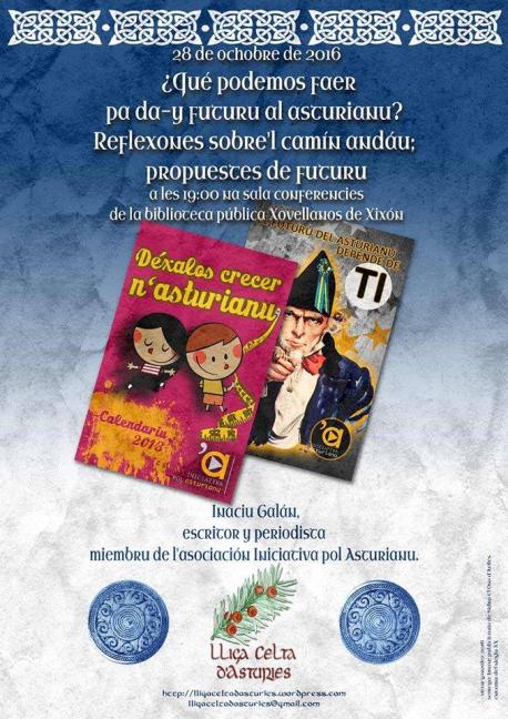 Galán reflexona sobre'l trabayu fechu na defensa del asturianu y presenta idees pa da-y futuru