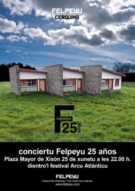 Felpeyu celebra 25 años con un conciertu especial