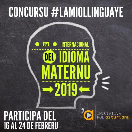 '#lamiollinguaye', concursu nel qu'amosar la estima al idioma