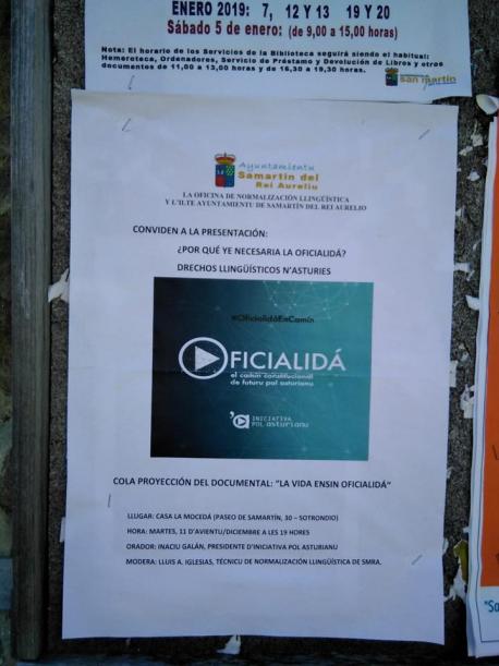 Iniciativa pol Asturianu sigue divulgando per Asturies por qué ye necesaria la oficialidá