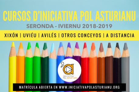 Xixón, Uviéu y Avilés acueyen los cursos d’Iniciativa pol Asturianu