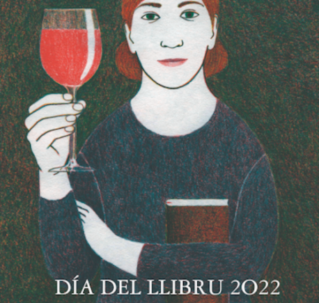 Cartelu Día del Llibru 2022 asturianu