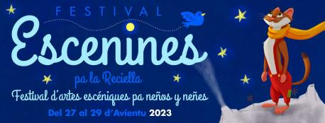 Cartelu Festival Escenines pa la Reciella 2023