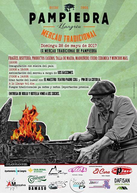 Pampiedra celebra'l so mercáu tradicional
