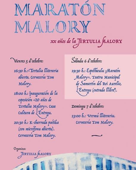 La Tertulia Malory cumple venti años