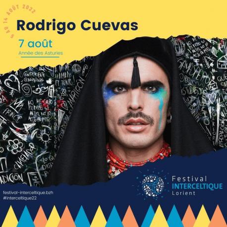 Cartelu Rodrigo Cuevas LI Festival Interceltique de Lorient