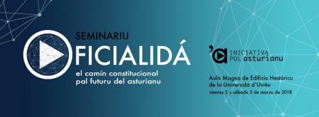 Cartelu seminariu oficialidá Iniciativa pol Asturianu