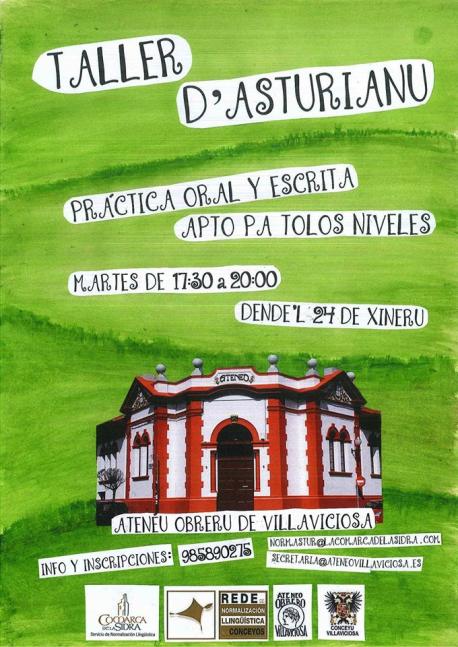 Villaviciosa acueye un taller de llingua asturiana