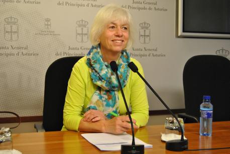 Concha Masa presentación borrador comisión d'asturianu