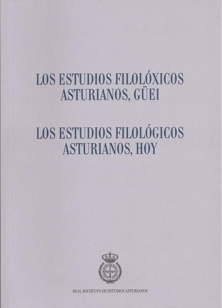 Cubierta 'Los estudios filolóxicos asturianos, güei' RIDEA