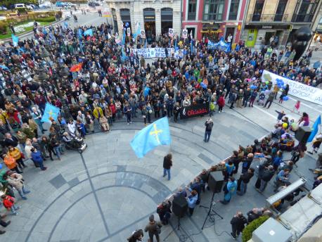 Manifestación Día de les Lletres 2019