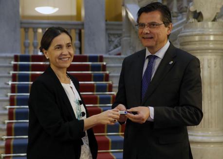 Dolores Carcedo y Pedro Sanjurjo presupuestos 2018