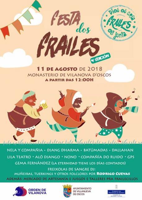 Vilanova d'Oscos acueye la 'Festa dos frailes'