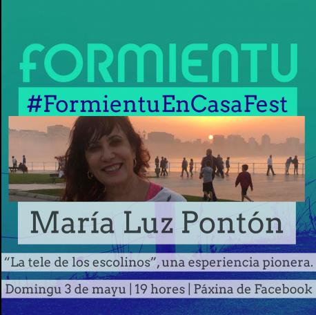 María Luz Pontón nel #FormientuEnCasaFest