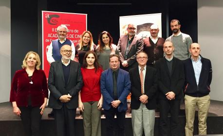 L'Academia del Cine Asturiano participa en Zaragoza nun alcuentru d'academies ibériques