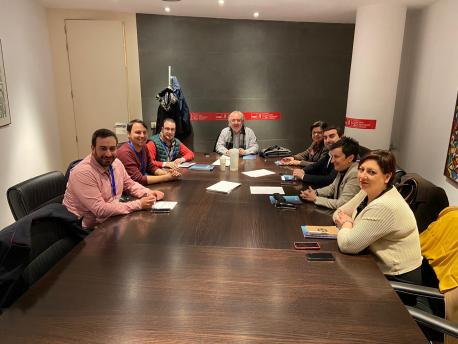 Iniciativa pol Asturianu y PSOE Congresu y Senáu en Madrid