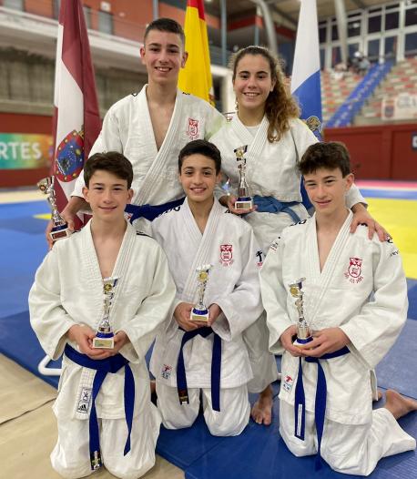 Judo Club Avilés en Copa d'España sub-15