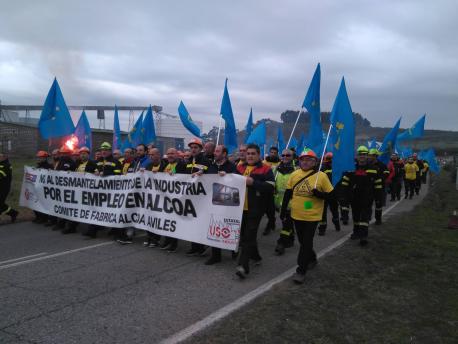 Manifestación Alcoa