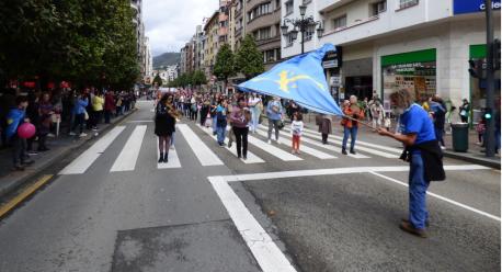 Manifestación XLV Día de les Lletres Asturiane XDLA galería