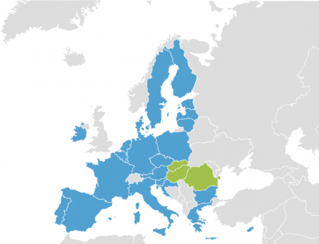 Mapa Europa iniciativa popular llingües minorizaes a 3 de payares