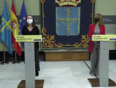 Melania Álvarez García y Ana Cárcaba anunciu llegada más restricciones