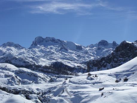 La nieve torna a Asturies esta fin de selmana