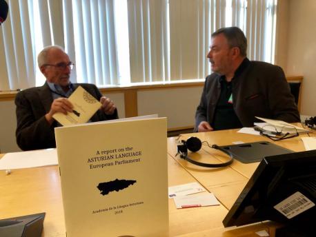 L'ALLA tresllada la situación del asturianu al Parllamentu Européu