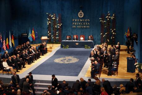 Entréguense n’Uviéu los Premios Princesa de Asturias