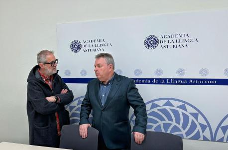 Rafael Cofiño y Xosé Antón González Riaño