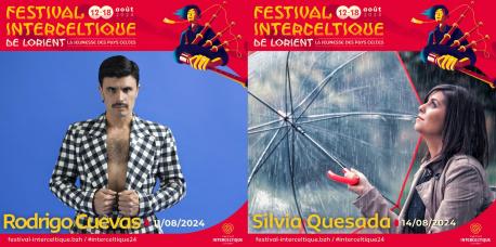 Rodrigo Cuevas y Silvia Quesada LIII Festival Interceltique de Lorient